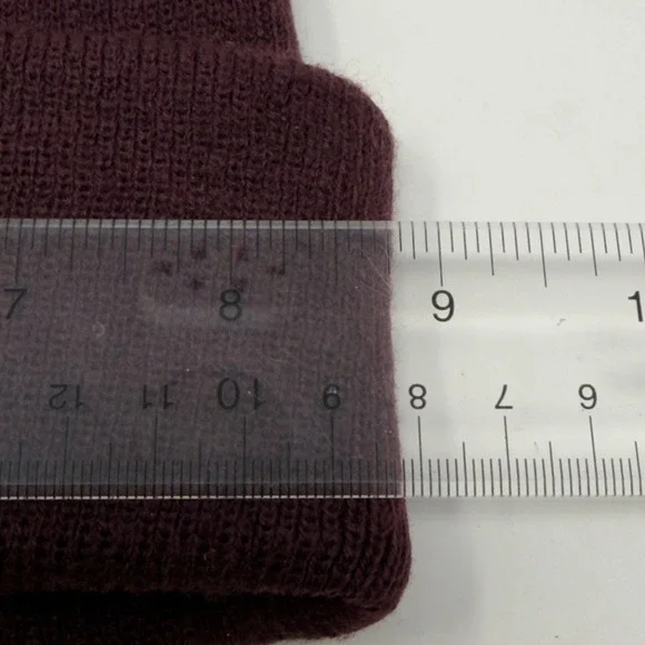 Kari Traa Rothe Beanie Women's‎ Wine Burgundy Acrylic Knit Beanie One Size - Picture 4 of 9